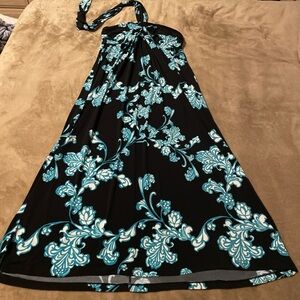 Apt. 9 Black and Turquoise Dress